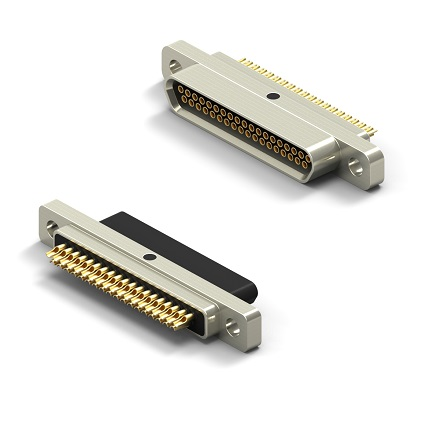Low Profile Metal Shell Soldercup Connector