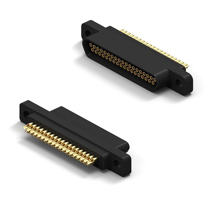Low Profile Plastic Shell Soldercup Connector