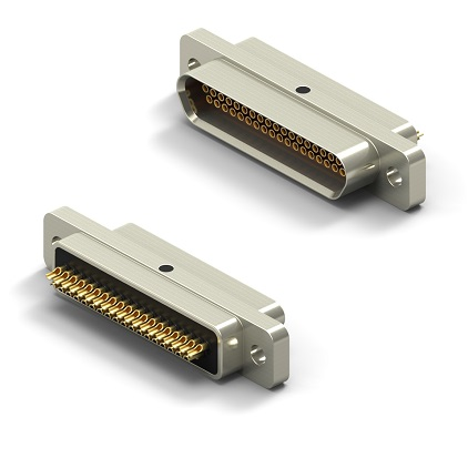 Standard Profile Metal Shell Soldercup Connector Cryo Temp