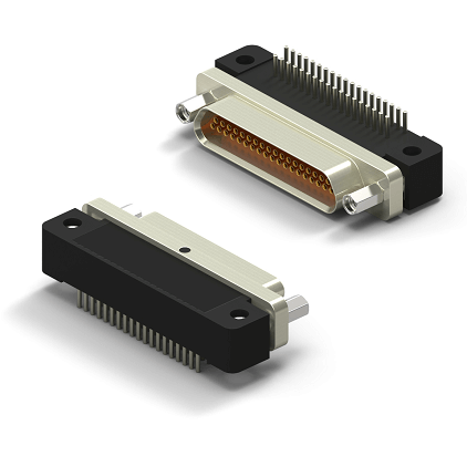 Right Angle .050 X .100 (Style 2) Connector