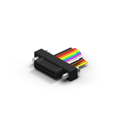 Wired Dual Row Single Ended Plastic Shell Connector