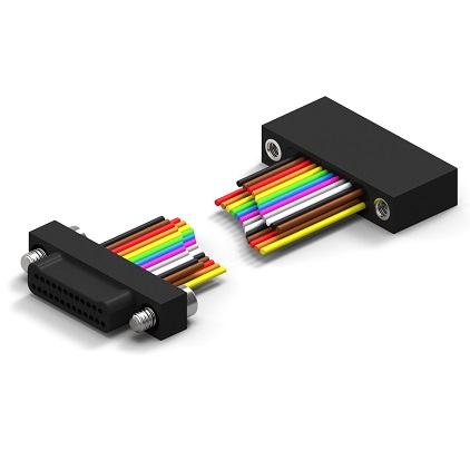 Wired Dual Row Double Ended Plastic Shell Connector