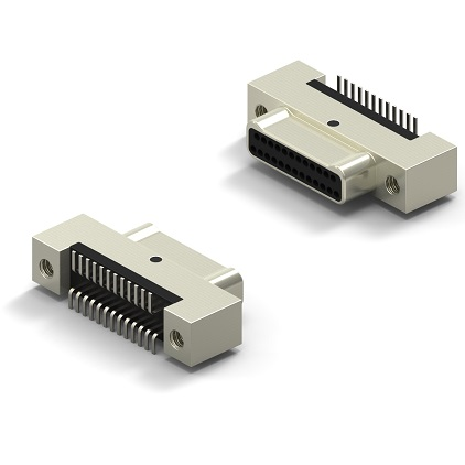 Vertical Dual Row Surface Mount Metal Shell Low Profile Male Only (Style 36) Connector
