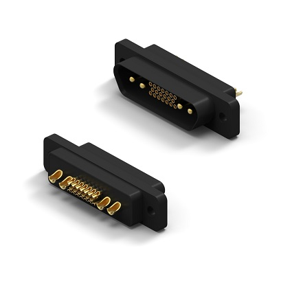 Solderable Standard Profile Plastic Shell Connector