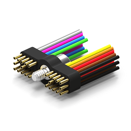 Dual Row Center Jackscrew Connector